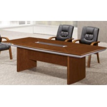 会议桌长桌办公桌政府高密度板环保油漆实木办公桌2.0米