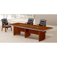 会议桌长桌办公桌政府高密度板环保油漆实木办公桌2.0米